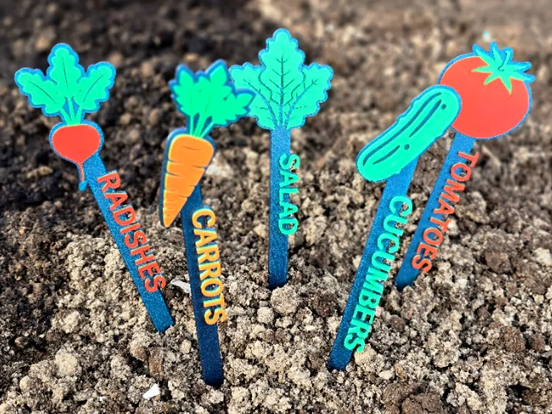 Garden Markers For Vegetables