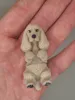 Cocker Spaniel Toy - Cream - 0.2mm