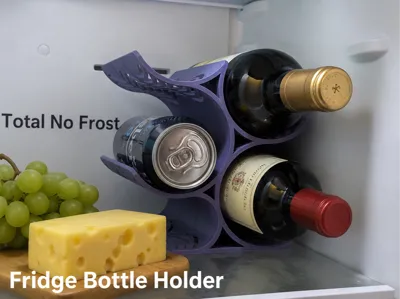 Fridge bottle holder