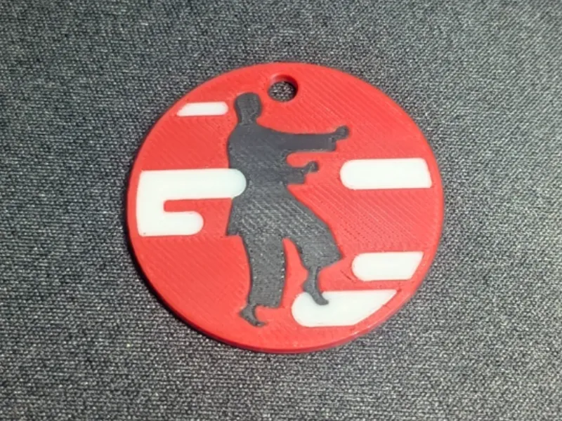 Kenwakai Goju Ryu Karate-do logo keychain