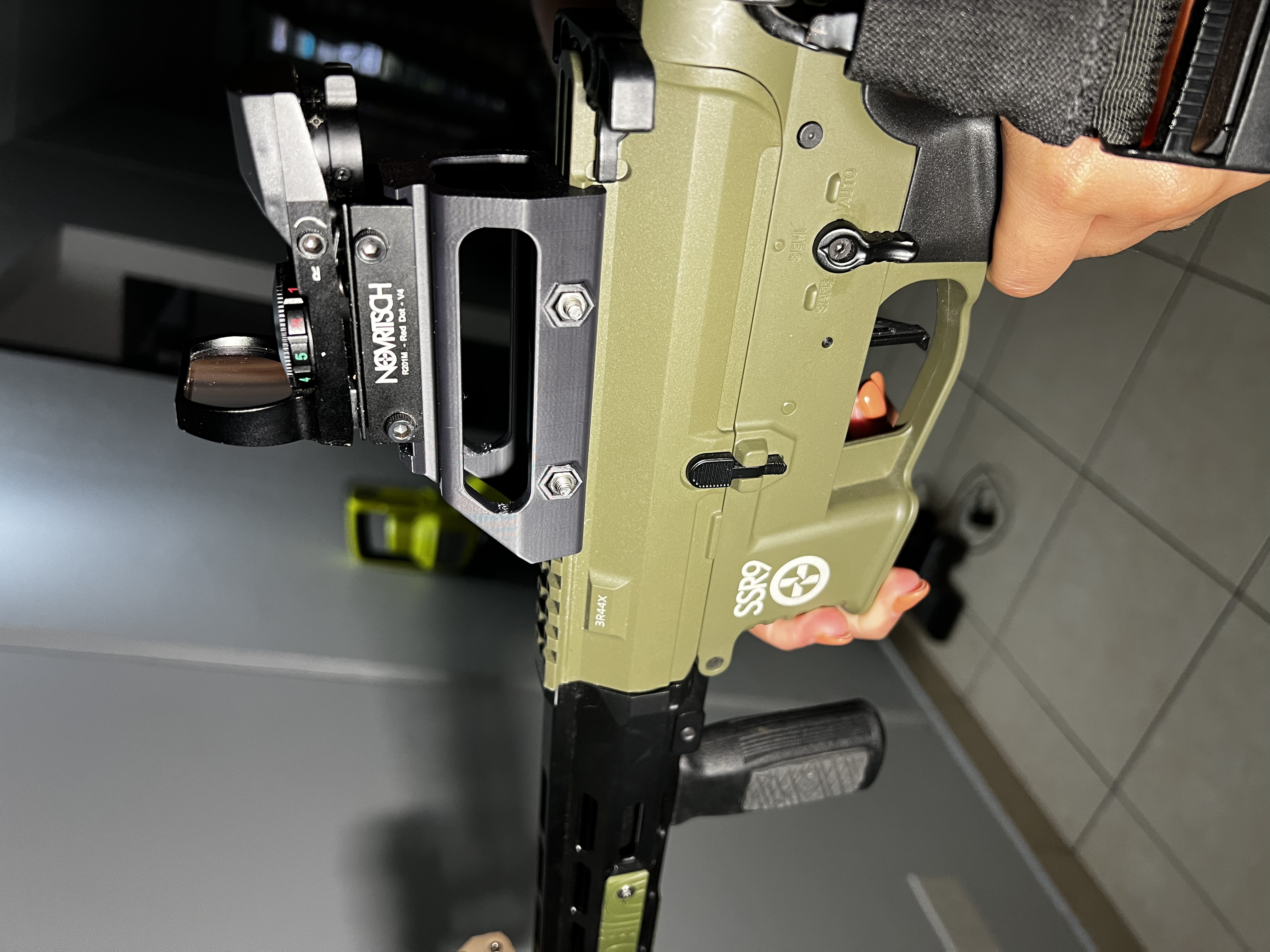 Miniatura 2 do modelo 3D Picatinny Riser 