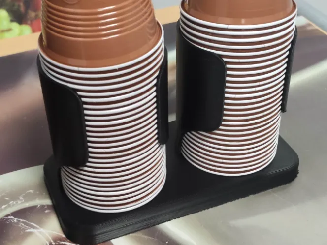 Plastic coffee cup holder 57mm