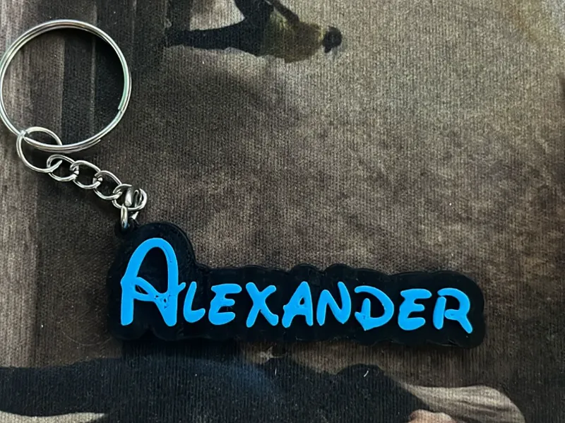 Llavero con el nombre de Alexander 