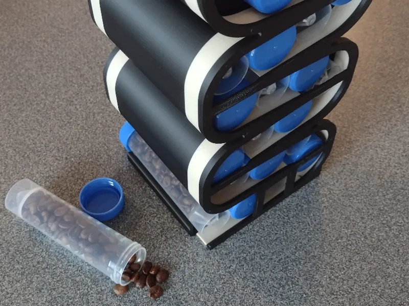 Single Dose Espresso Dispenser - 21 Tube Capacity