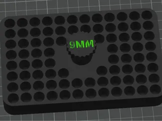 9mm Luger MTM Ammo Tray