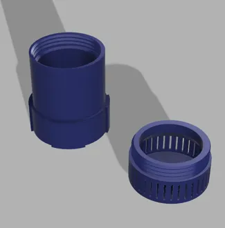 3D-Printed Filament Dryer with Integrated Hygrometer and Silica Gel Chamber