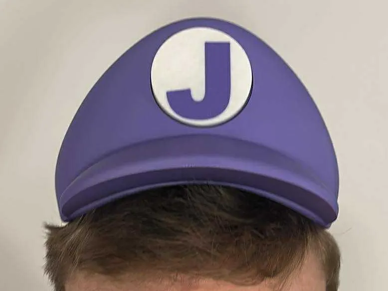 Personalized and Wearable "Mario" Style Hat