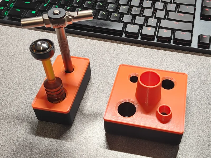 Bit Tray - Hex Drivers (1/4" & 4mm) - Gridfinity