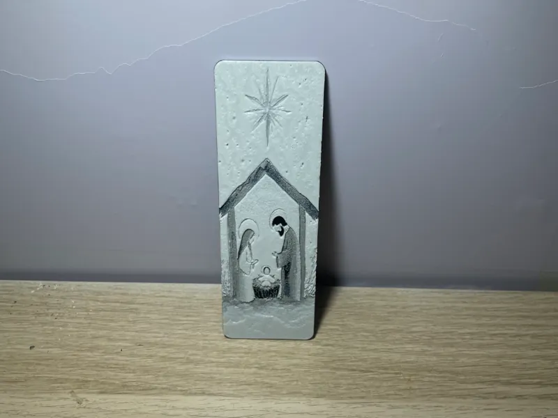 marcapáginas pesebre