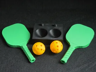 Mini pickleball set