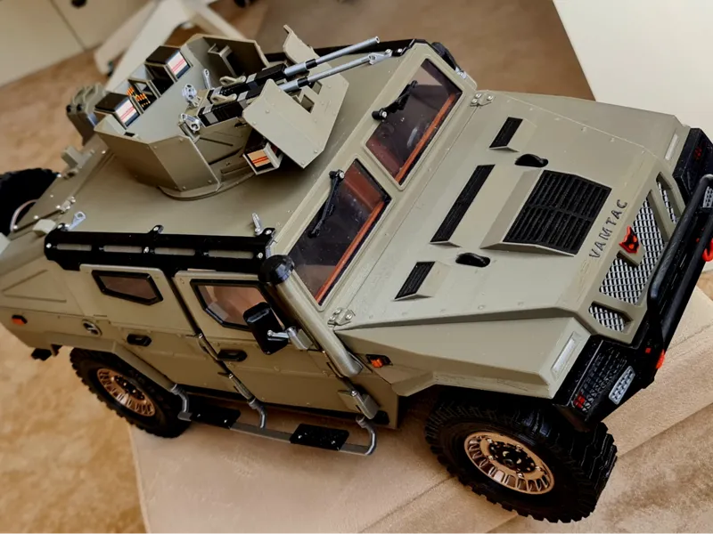 Turret  with machine-gun for Vamtac (catmaw 1:10)
