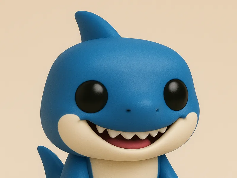 Style Funko Pop little Shark Squalo Type G
