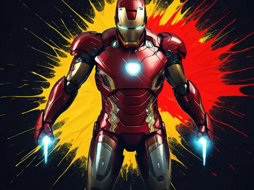 iron man lithophane