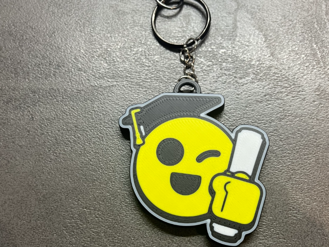 graduation keychain