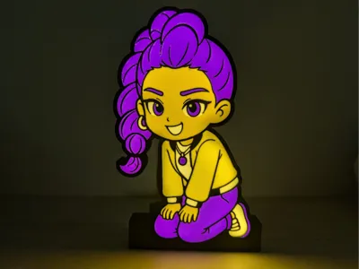 KPop Rumi LED Box