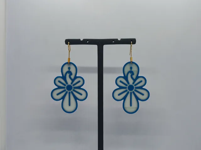 Aretes Jardín de Plumas