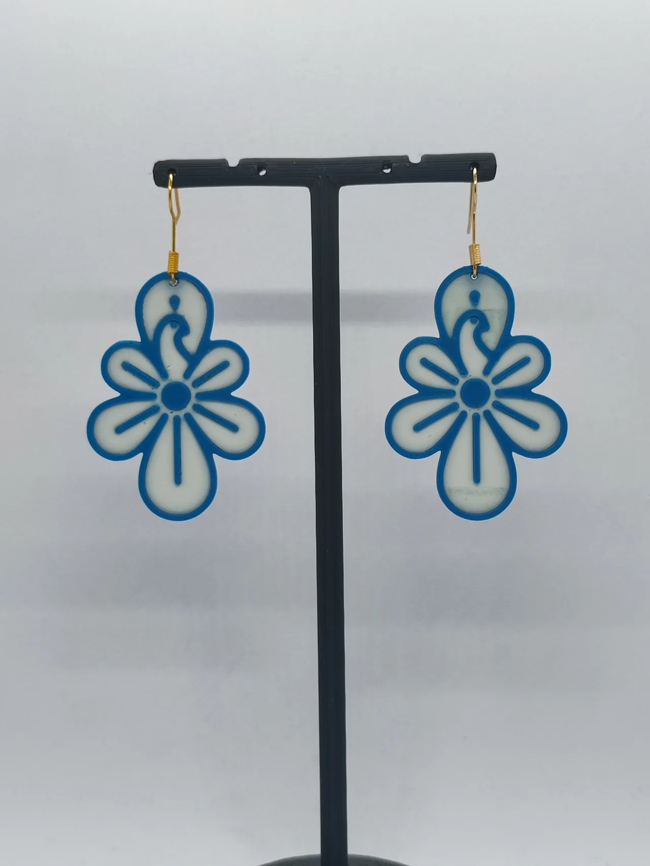 Aretes Jardín de Plumas view 3