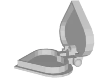 The "Everlasting" Hinged Heart Box