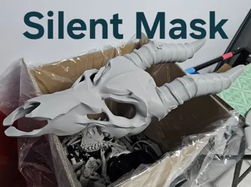 Pieza para disfraz o exhibición: Silent Mask — vista de referencia 4