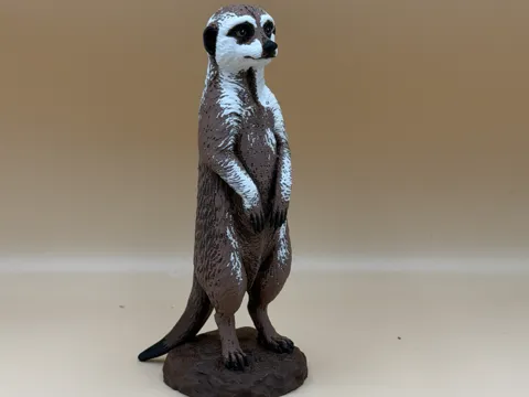 Tapa o cubierta: Desert Lookout Meerkat — referencia de MakerWorld