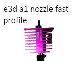 E3D A1 High Flow Speedy PLA profile