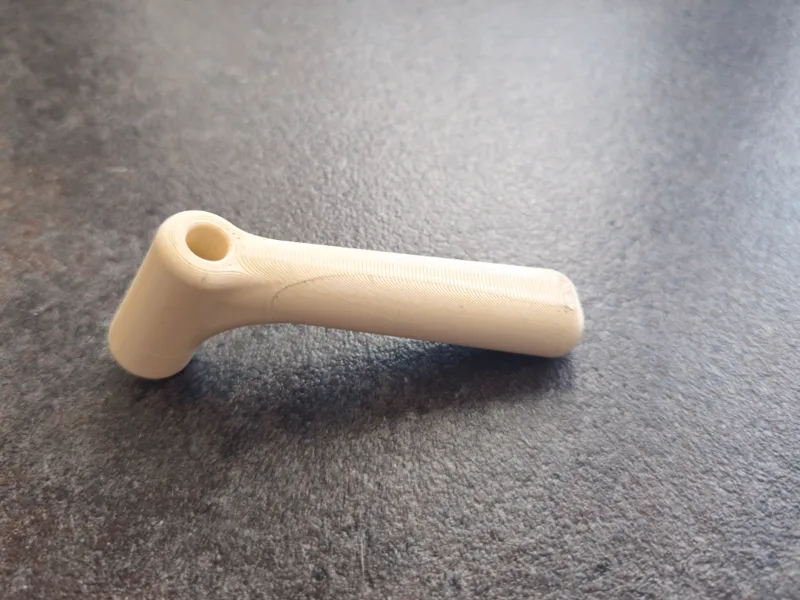 Ergonomic M8 Clamp Handle (Hex Nut)