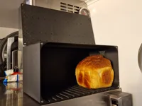 Boîte à pain avec couvercle aéré — photo 1