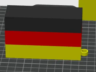 Germeny flag keyhanger