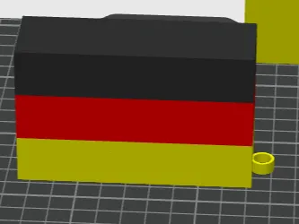 Germeny flag keyhanger