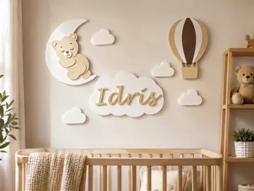 Cuadro decorativo en 3D: Childrens Wall Art Decoration — vista de referencia 3