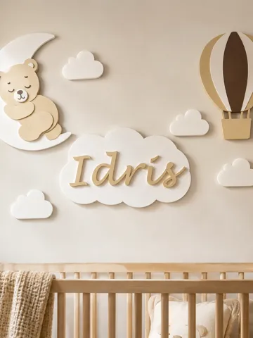 Cuadro decorativo en 3D: Childrens Wall Art Decoration — vista de referencia 4