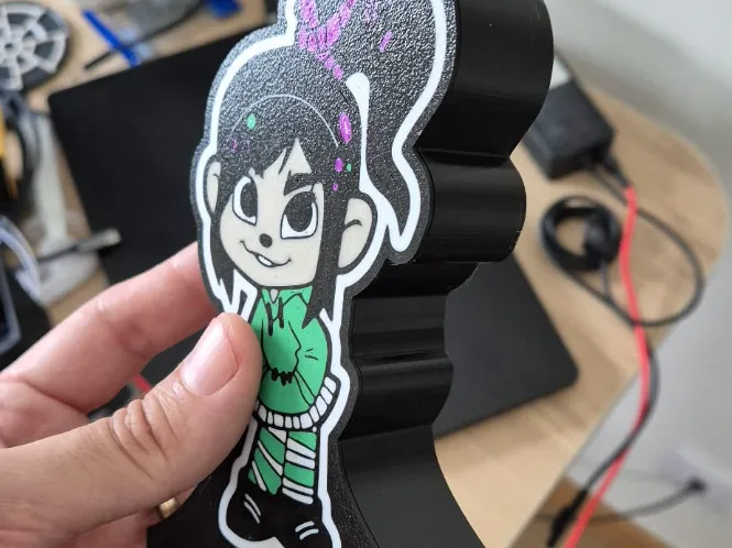 Vanellope Mini Light Box | Name is editable