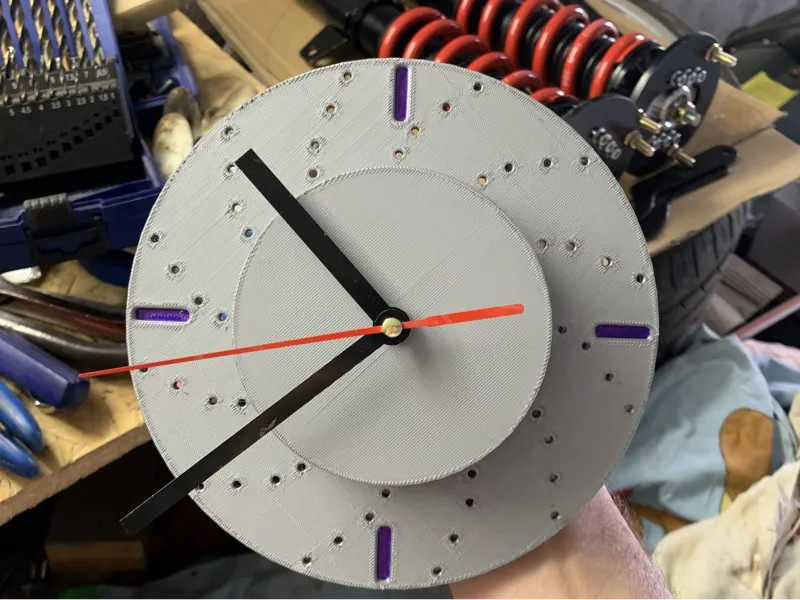 Brake Disc Wall Clock