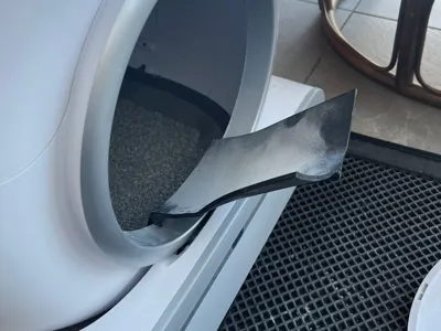 Catlitter shoot for automatic litterbox