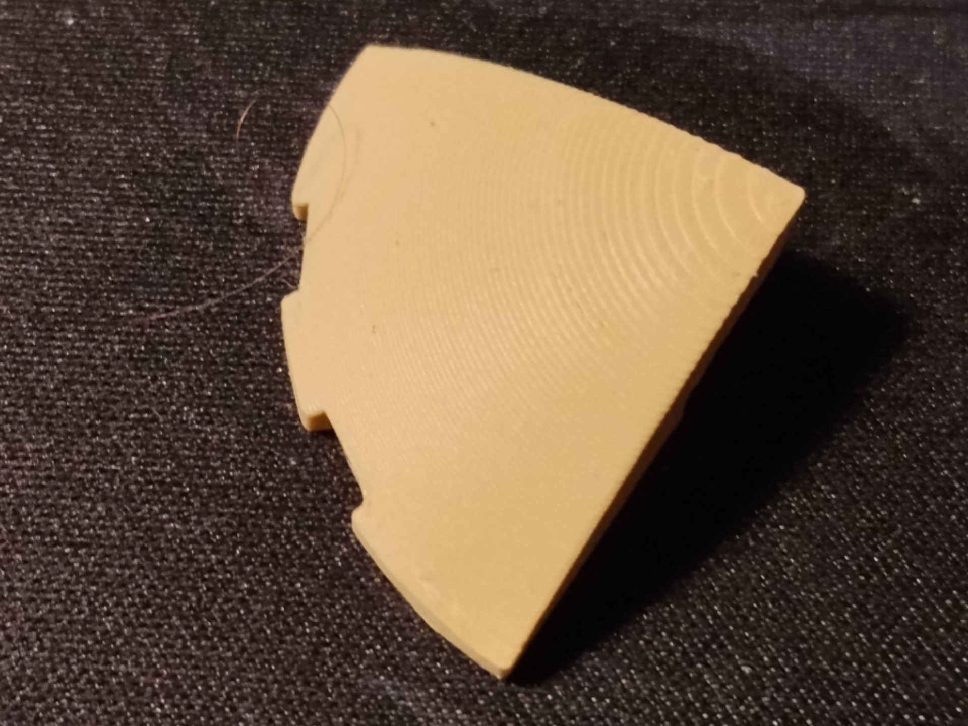 3x3x1 Round Corner, Curved Quarter Circle 76797