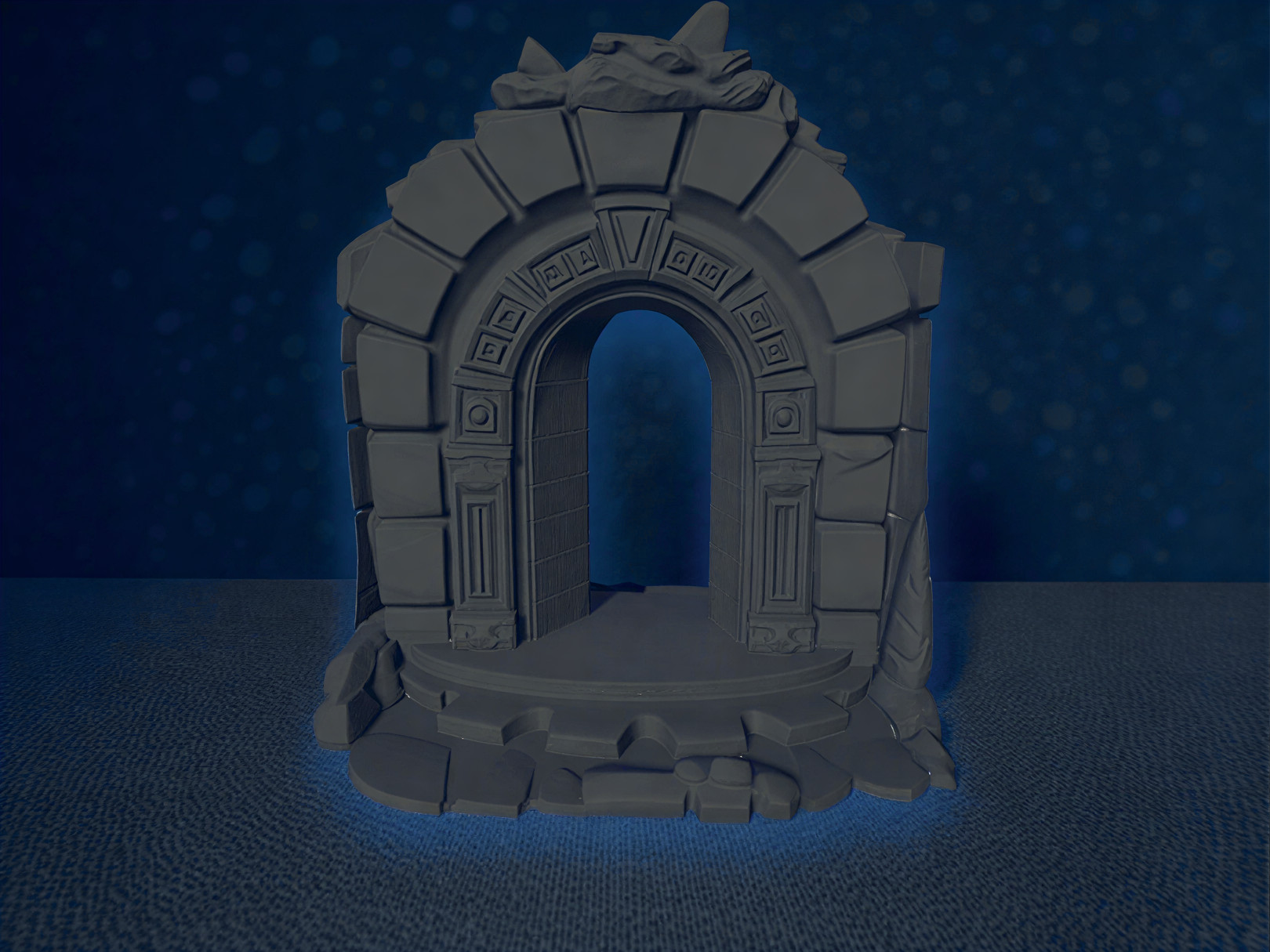 Ancient Portal 2 Doorway TTRPG DND Miniature