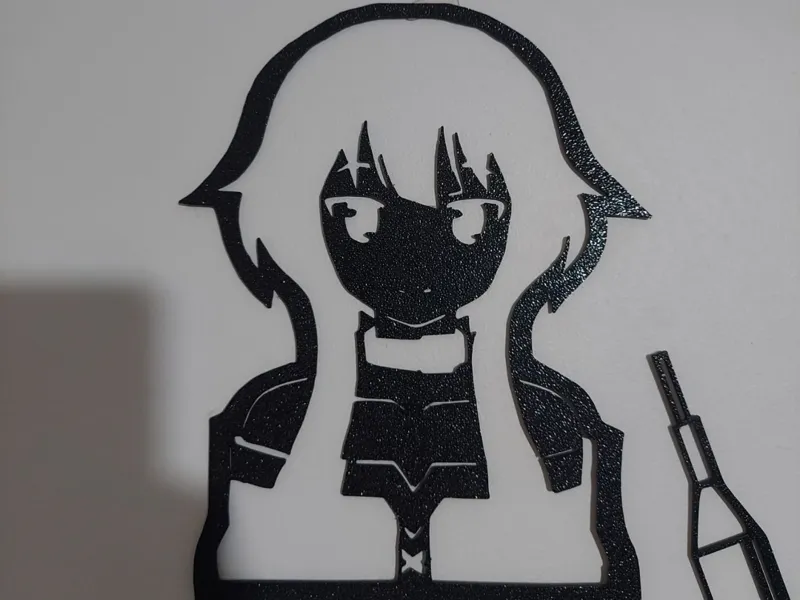 Konosuba Mugumin Stencil (160x196mm)