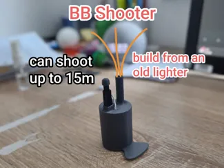 BB Shooter - based on an old lighter 