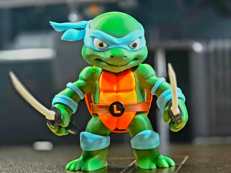TMNT Ninja Turtle - Leonardo No AMS (Multiparts)