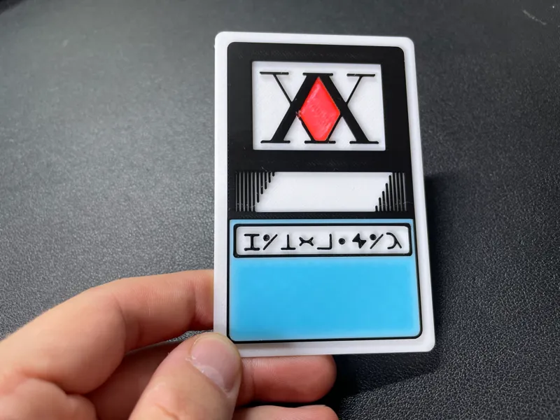 Hunter Card from Hunter X Hunter