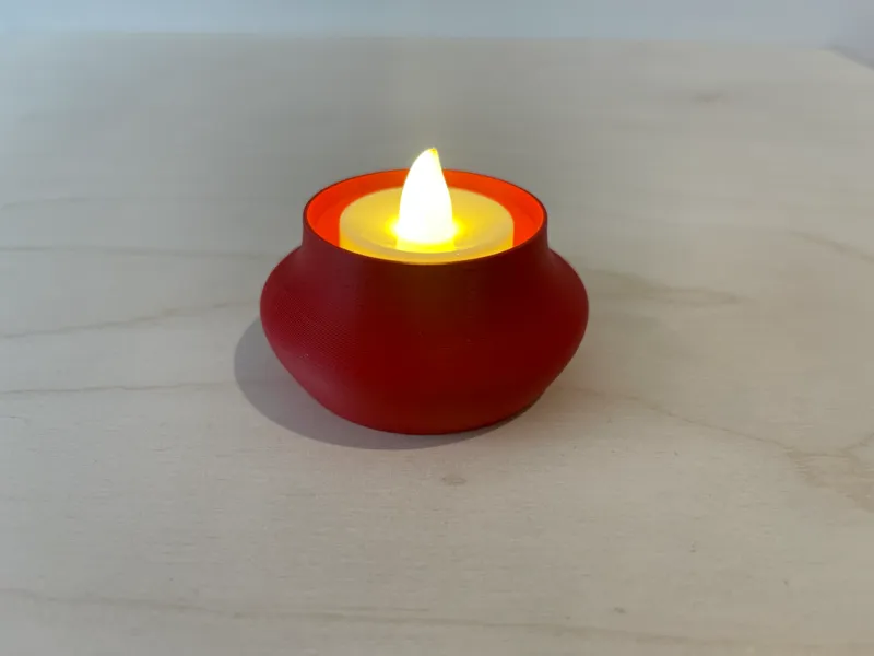 LED Tea Light Candle Holder