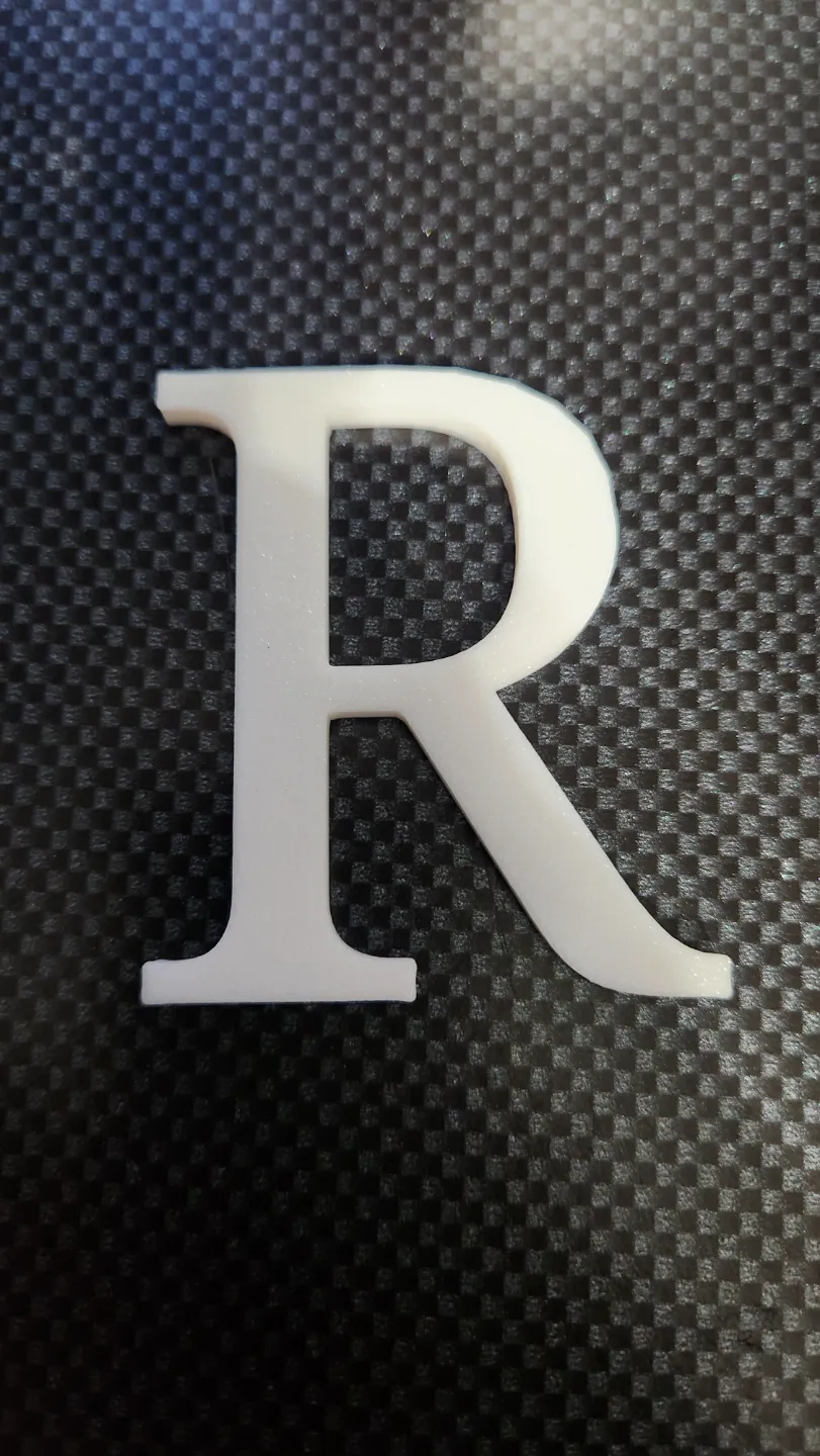 Alphabet Letter R - Uppercase (Small/Medium/Large) by eric272 - MakerWorld