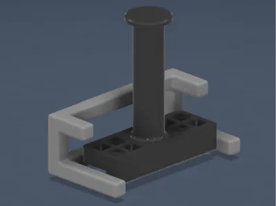 Bambu A1 External Spool Holder