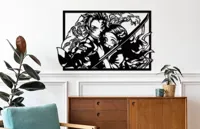 Décoration murale Demon Slayer - Tanjiro et Nezuko — photo 1