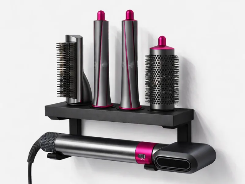 Dyson Airwrap Wall Mount with Cable Tidy