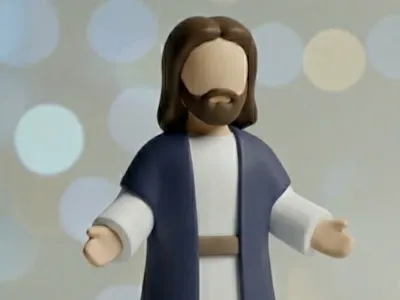 Minimalist Jesus-Minimalist Nativity Scene