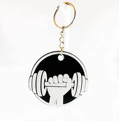 Vowcarol Ring Holder Keychain - Portable Jewelry Storage Box For Gym & Travel, With Keychain (Blue)