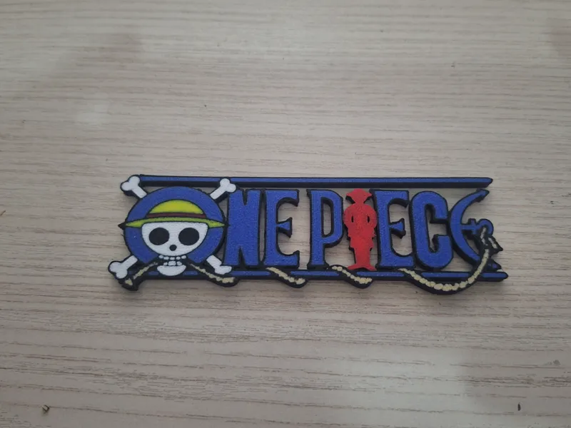 One Piece Logo Multicolor