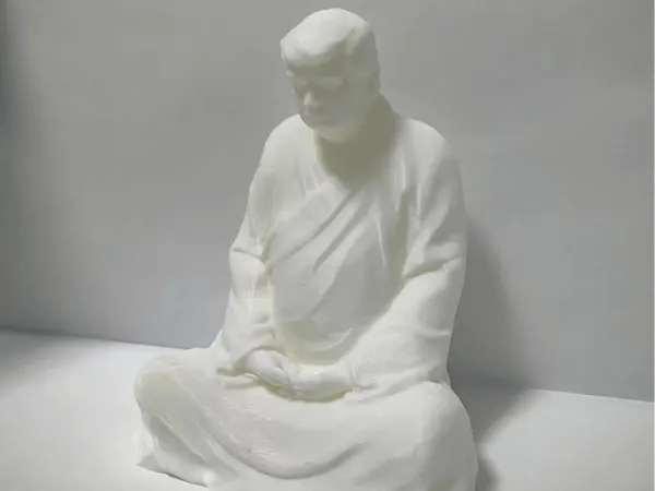 Sculpture Trump-Bouddha