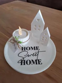 Assiette décorative Home Sweet Home — photo 3